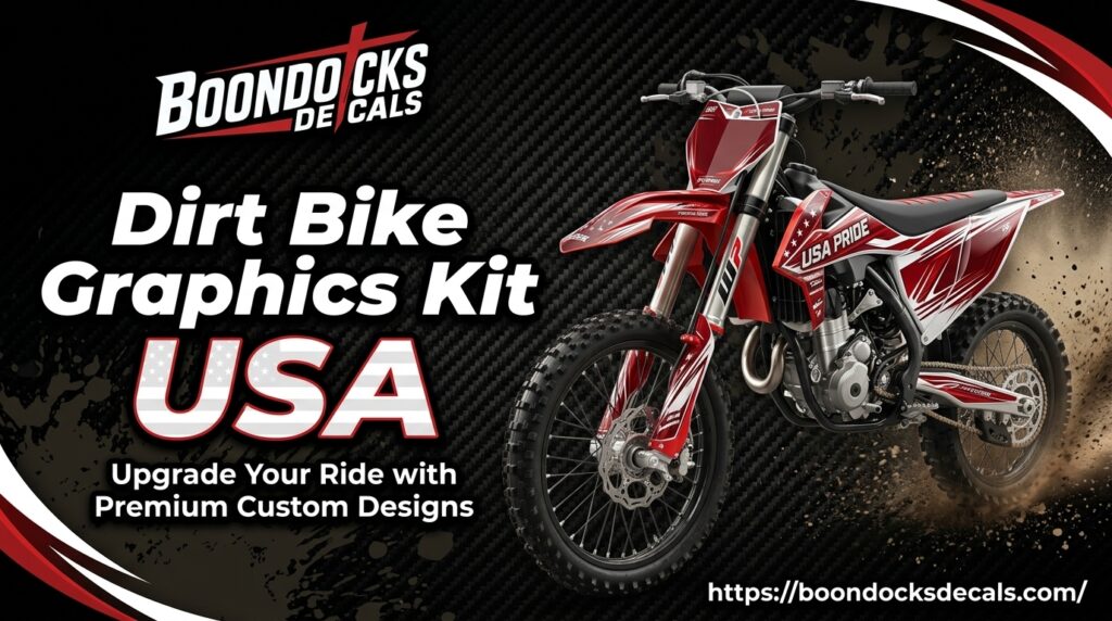 Boondocks Decals Dirt Bike Graphics Kit USA Guide