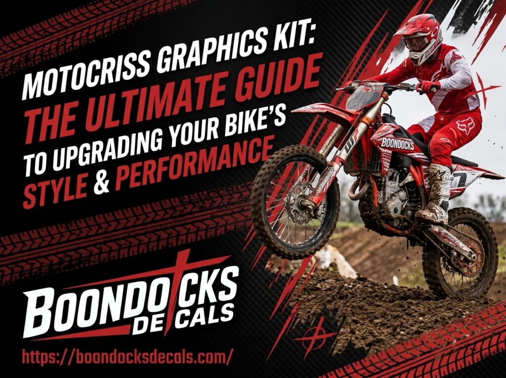 Boondocks Decals Motocross Graphics Kit: The Ultimate Guide to Upgrading Your Bike’s Style and Performance
