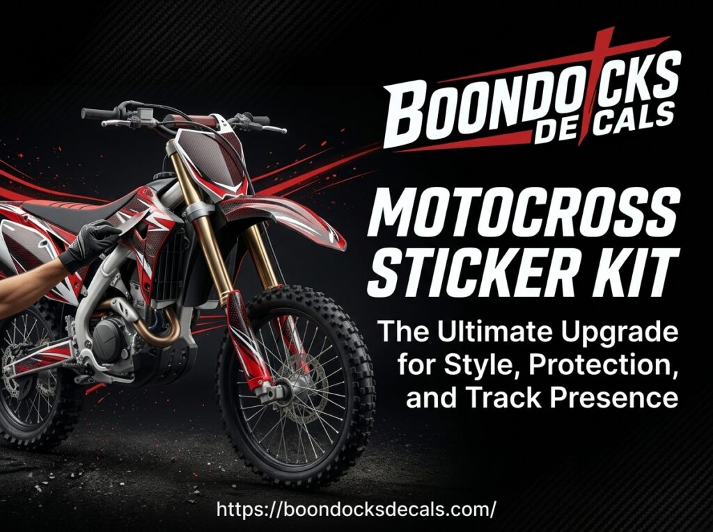 Boondocks Decals Motocross Sticker Kit: The Ultimate Upgrade for Style, Protection, and Track Presence