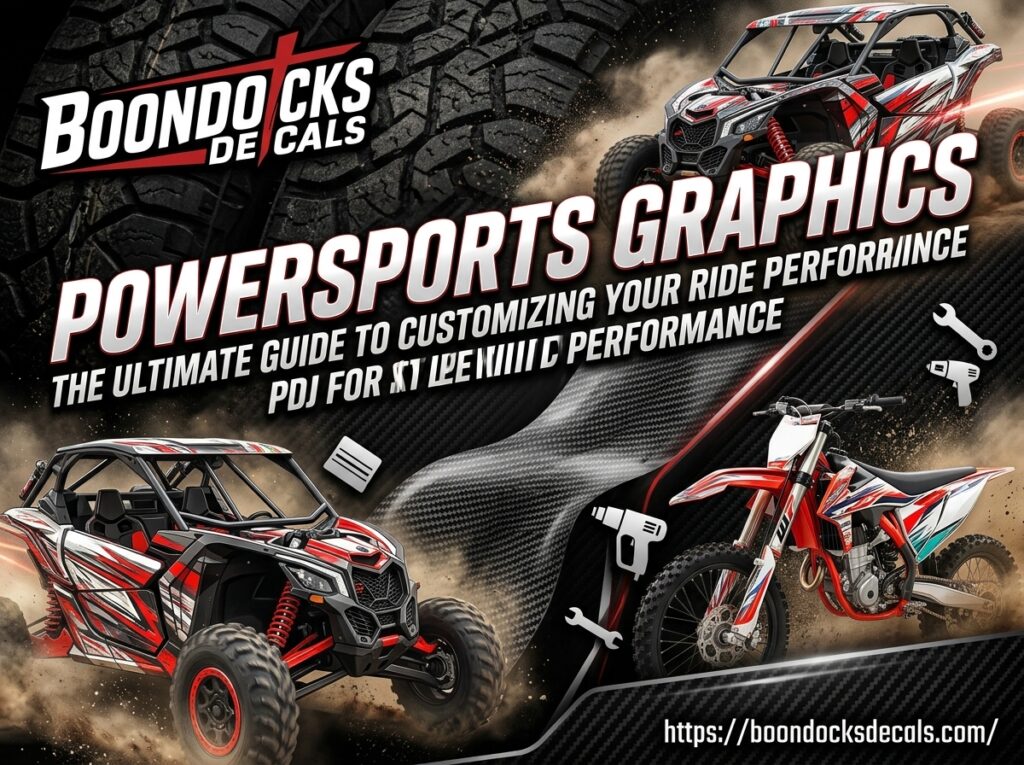 Boondocks Decals Powersports Graphics: The Ultimate Guide to Customizing Your Ride for Style and Performance