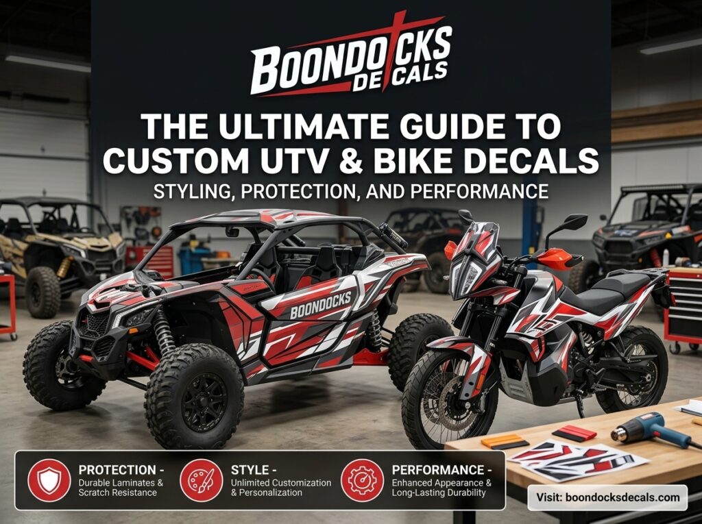 Boondocks Decals UTV Decals for Bike: The Ultimate Guide to Custom Style, Protection, and Performance