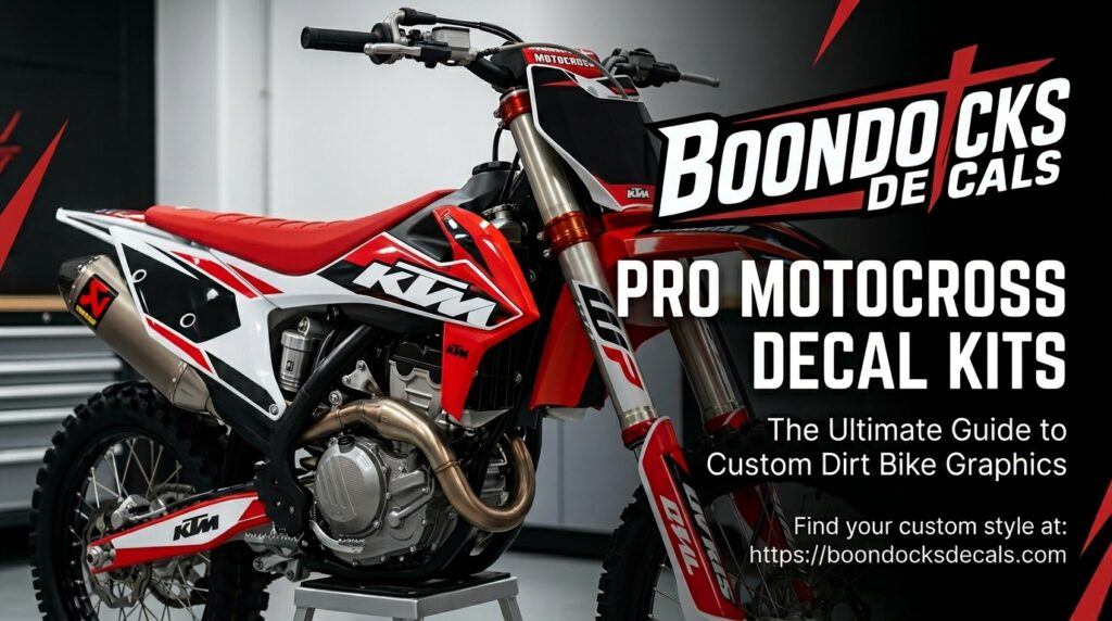 Boondocks Decals Pro Motocross Decal Kits: The Ultimate Guide to Custom Dirt Bike Graphics
