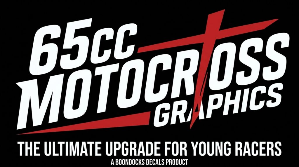 Boondocks Decals 65cc Motocross Graphics: The Ultimate Upgrade for Young Racers