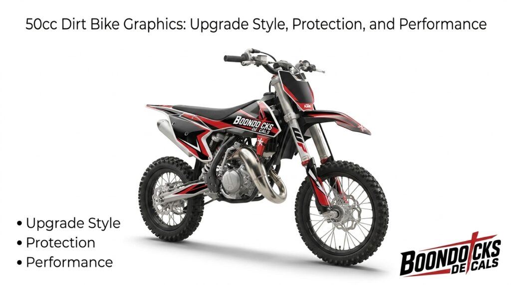 Boondocks Decals 50cc Dirt Bike Graphics: Upgrade Style, Protection, and Performance