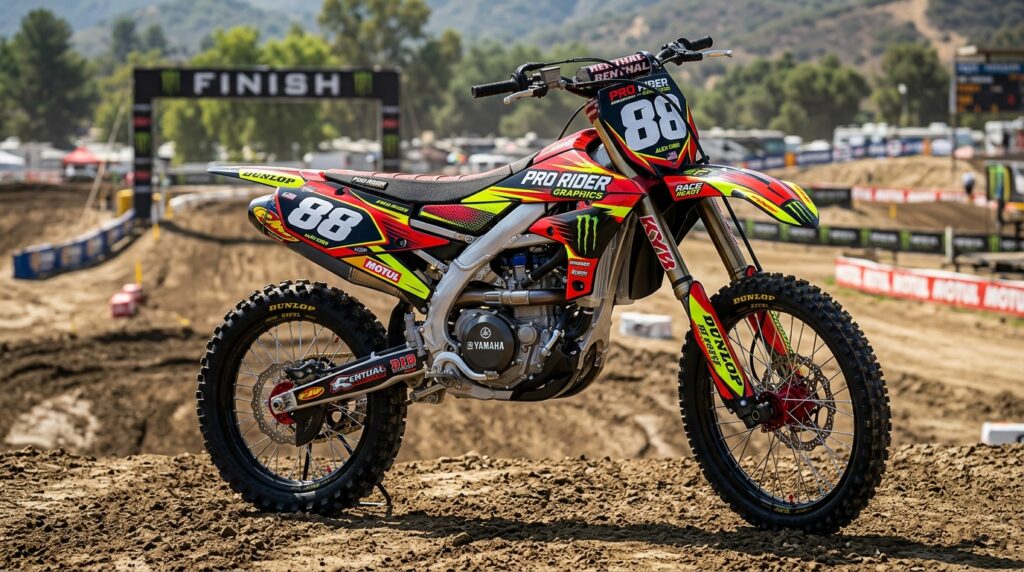 Boondocks Decals Pro Rider Graphics Kit For A Professional Race-Ready Dirt Bike Look