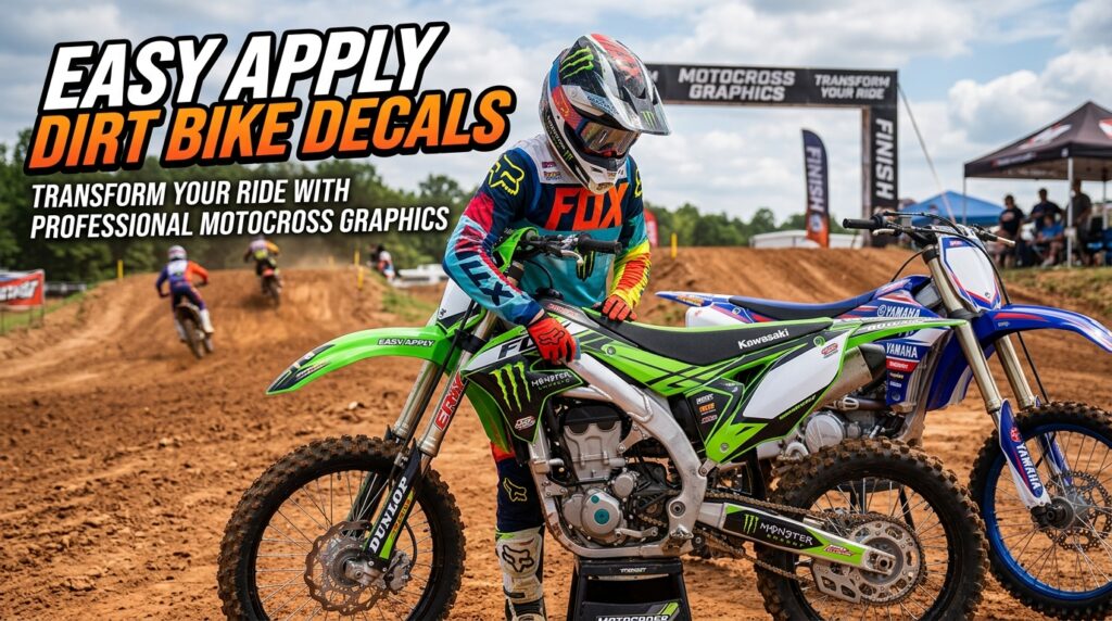 Boondocks Decals Bubble Free Motocross Graphics For Professional Looking Race Bikes