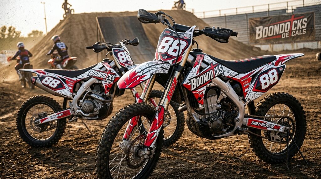Boondocks Decals Freestyle Motocross Graphics: Create A Standout Look For Extreme Riders