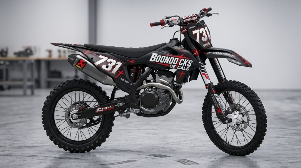 Boondocks Decals Modern Motocross Decal Design: Create a Race-Ready Bike That Stands Out