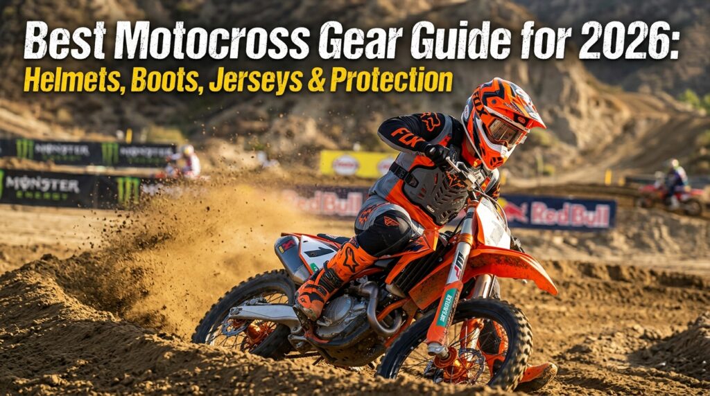 Best Motocross Gear Guide for 2026: Helmets, Boots, Jerseys & Protection