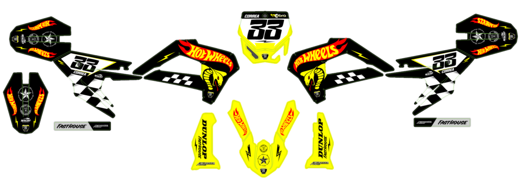 Cobra custom motocross graphics design COB25-11