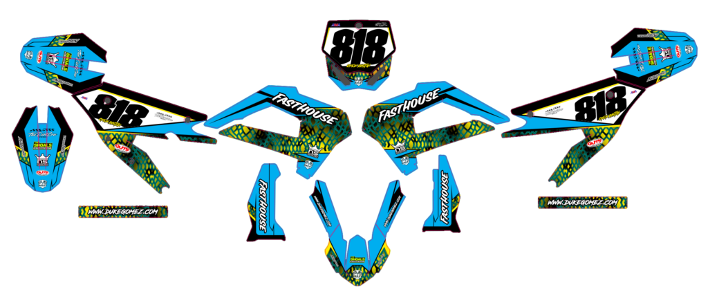 Cobra custom motocross graphics design COB25-20