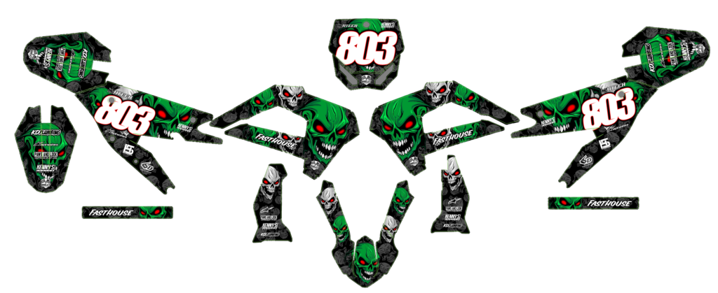 Cobra custom motocross graphics design COB25-24