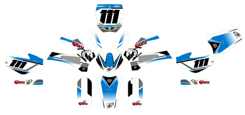 Cobra custom motocross graphics design COB25-30