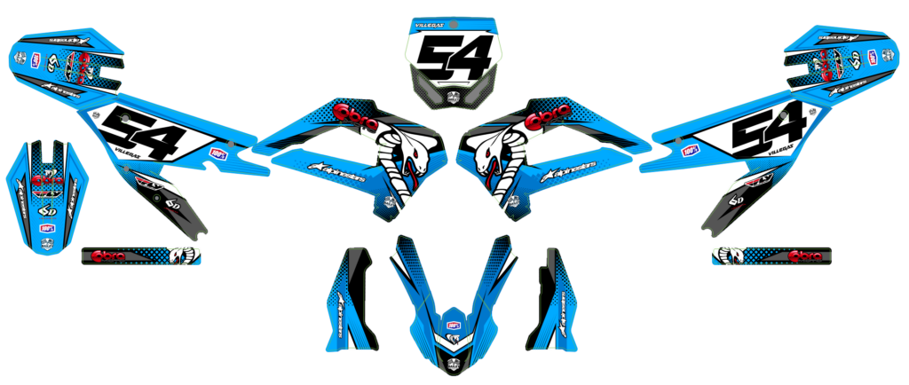 Cobra custom motocross graphics design COB25-31