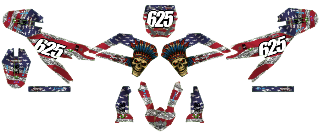 Cobra custom motocross graphics design COB25-32