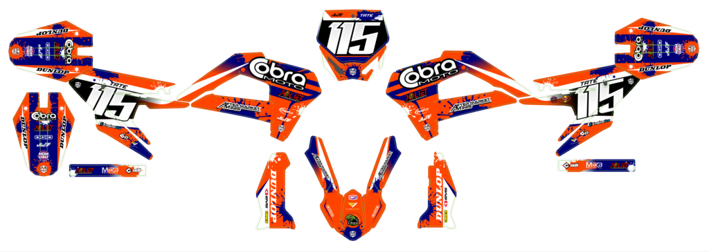 Cobra custom motocross graphics design COB25-39