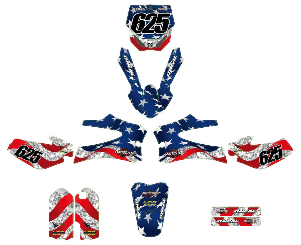 Cobra custom motocross graphics design COB25-5