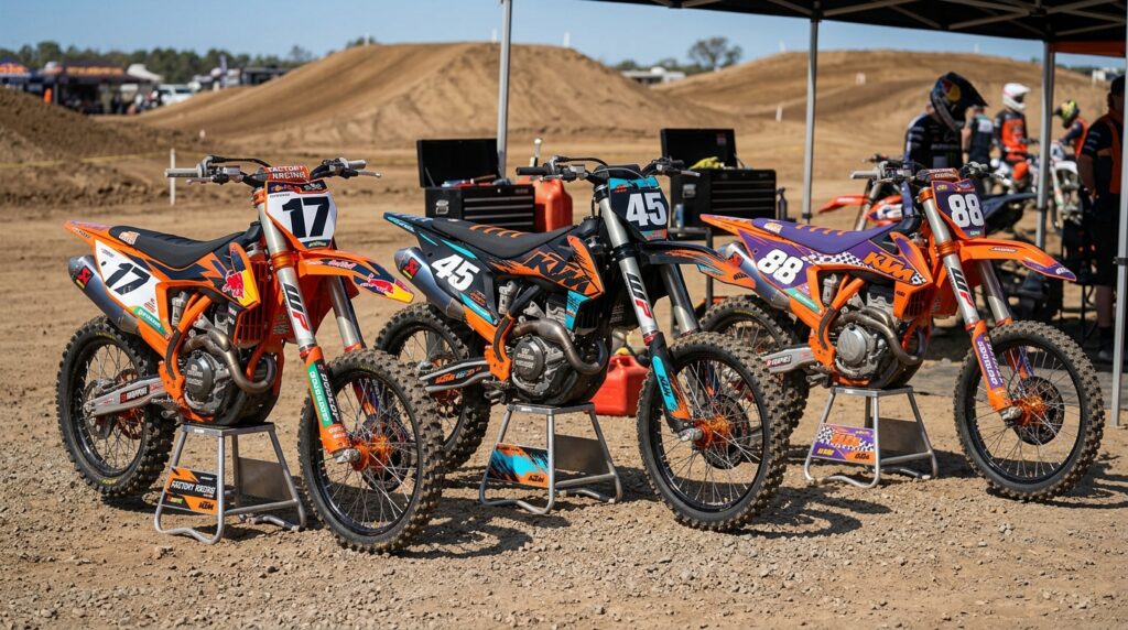 The Complete Guide to KTM Graphics Kits for Motocross Riders