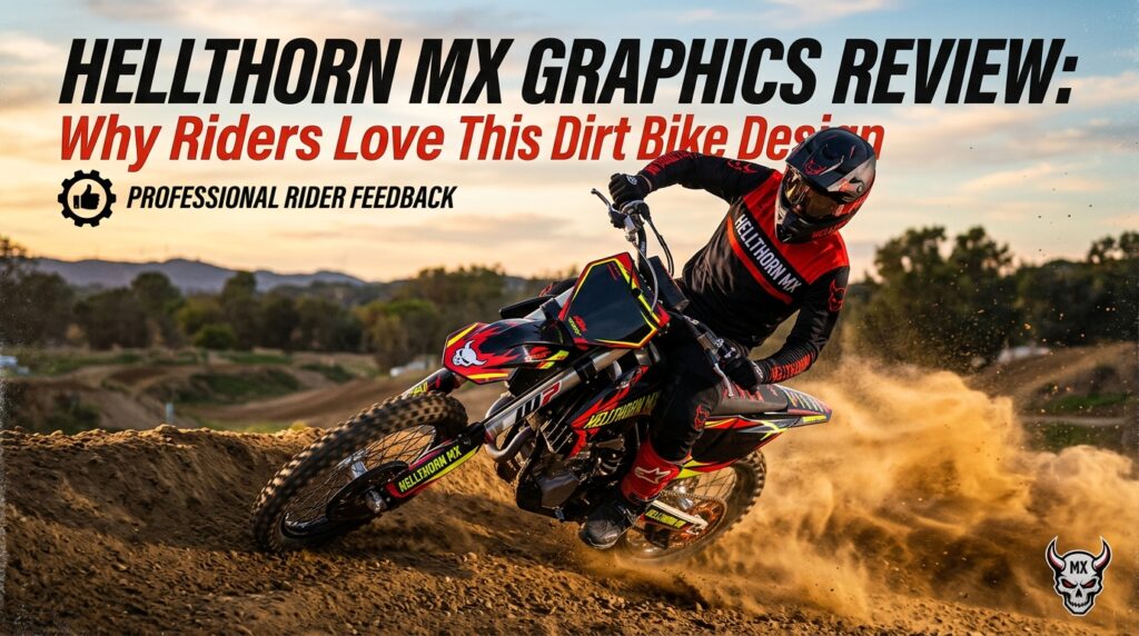 Boondocks Decals HELLTHORN MX Graphics Review: Why Riders Love This Dirt Bike Design