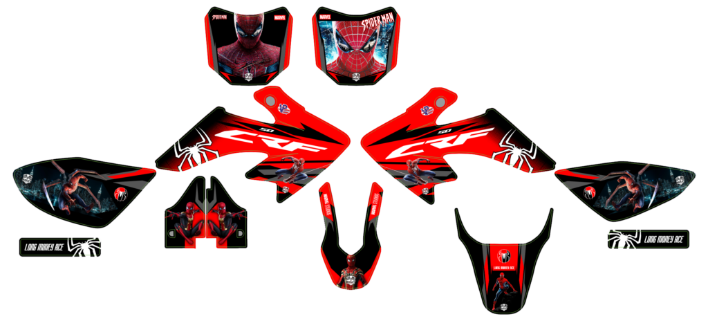 Honda custom motocross graphics design HONDA25-85