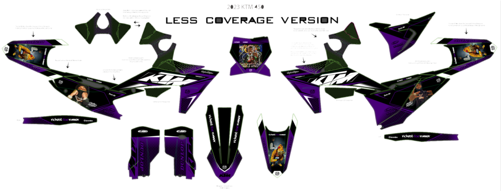 KTM custom motocross graphics design KTM25-270
