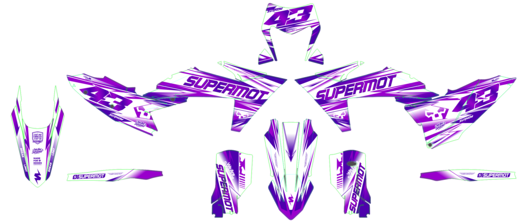 KTM custom motocross graphics design KTM25-273