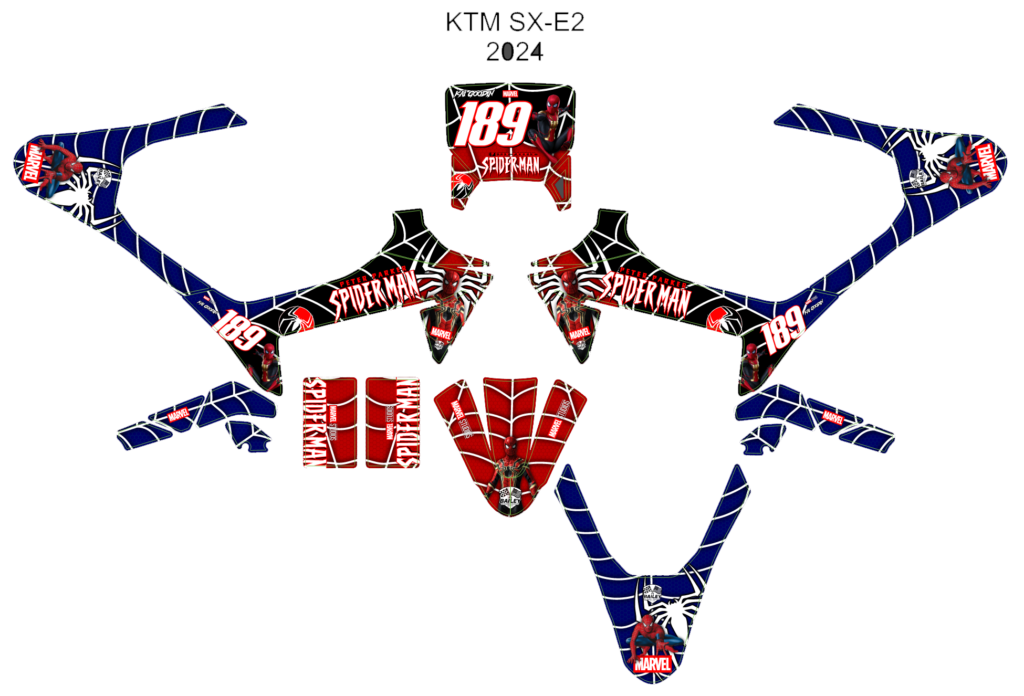KTM custom motocross graphics design KTM25-277