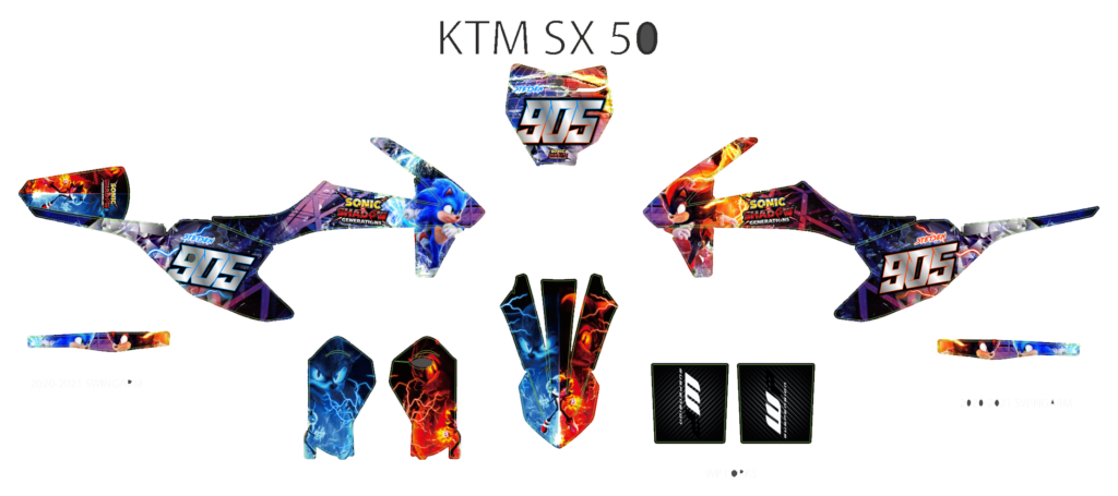 KTM custom motocross graphics design KTM25-285
