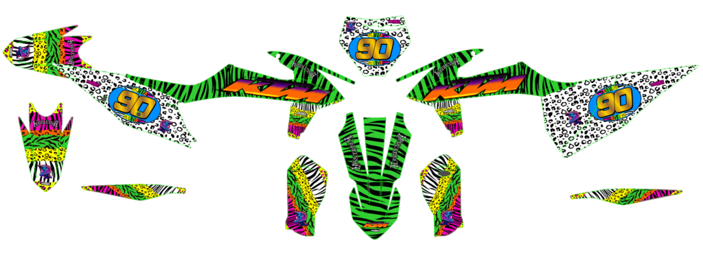 KTM custom motocross graphics design KTM25-85