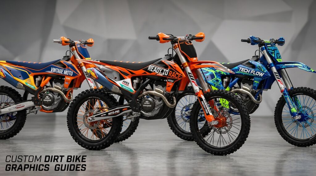 Boondocks Decals Best KTM 450 SX-F Graphics Kits: Custom Dirt Bike Graphics Guides
