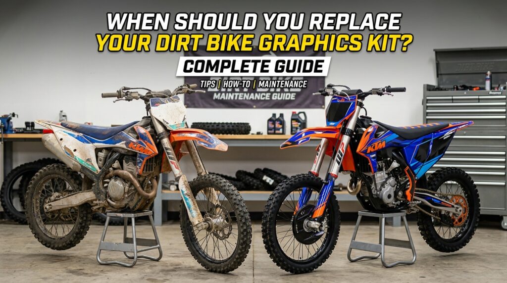 When Should You Replace Your Dirt Bike Graphics Kit? Complete Guide