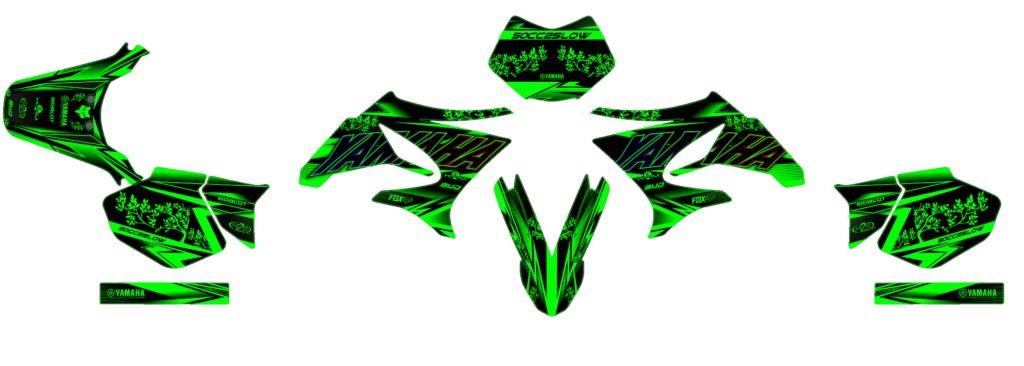 Yamaha custom motocross graphics design YAMAHA25-53