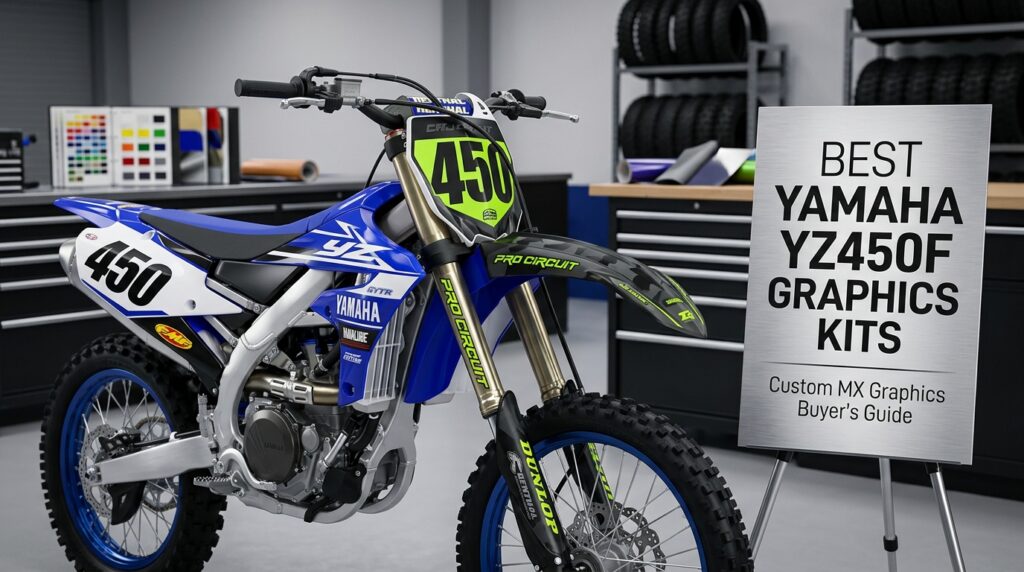 Boondocks Decals Best Yamaha YZ450F Graphics Kits: Custom MX Graphics Buyer's Guide