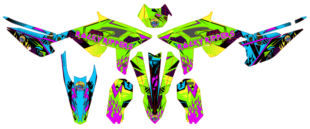 Beta custom motocross graphics design beta25-6