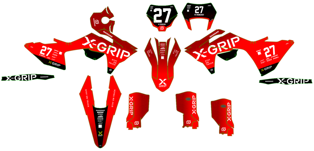 GasGas custom motocross graphics design gasgas25-27