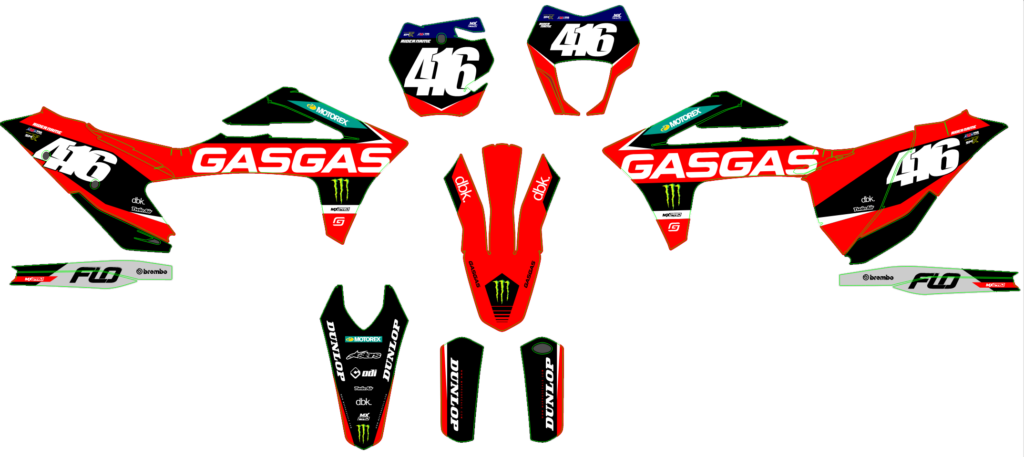 GasGas custom motocross graphics design gasgas25-29