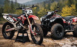 Ride and powersports custom graphics by Boondocks Decals