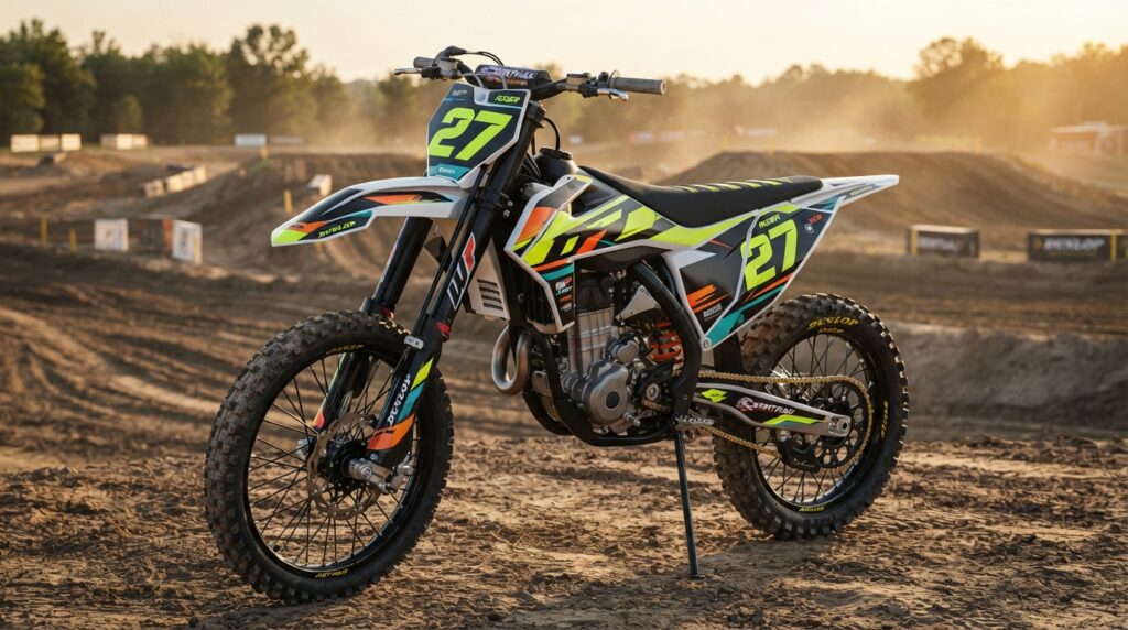 Custom Dirt Bike Graphics Kits for a Race-Ready Look