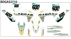 Gas Gas Dirt Bike Graphics