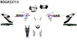 Gas Gas Dirt Bike Graphics