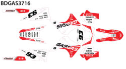 Gas Gas Dirt Bike Graphics