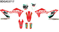 Gas Gas Dirt Bike Graphics