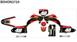 Honda Dirt bike Graphics